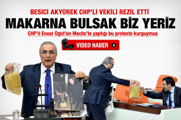 CHP'li Ensar Öğüt'ün 'makarna' fotosu da kurgu çıktı