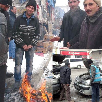 Ardahan'a Sibirya soğukları geldi!
