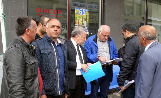 İller Bankası yetkilileri Gölede