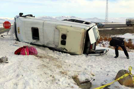 Ardahanda Kaza, 13 yaralı