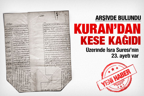 3 asrın hikâyesi bir kese kâğıdında