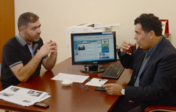 Faruk Demirden Gazetemize Ziyaret