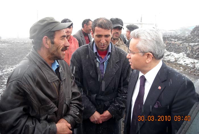 Şehirde bunalan Vali, köyleri çok sevdi