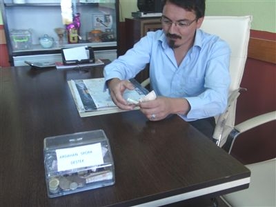 Ardahan'da Spor Kulübüne Kumbaralı Destek