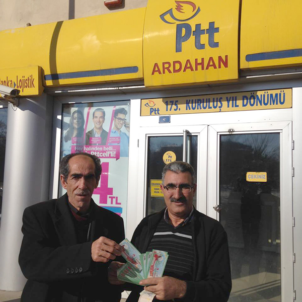 PTT son günde umut dağıtıyor