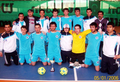 FUTSAL Turnuvasında 3.&#8217;lük Kupası Sevinci