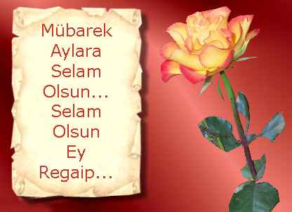 Bugün Regaip Kandili