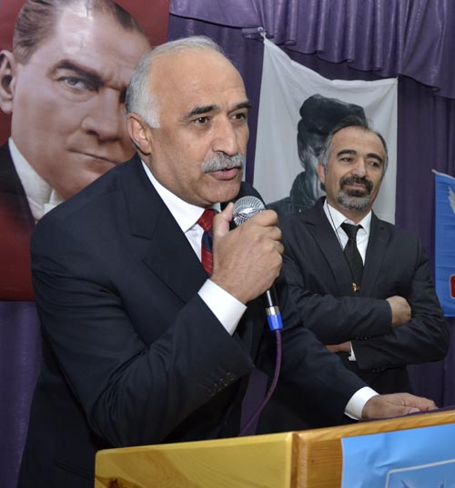 ÇILDIR'DA DSP ADAYI YAKUP AZİZOĞLU SÜRPRİZ YAPTI