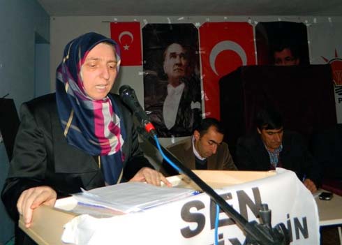 Posof'lu AK Partililer Songül Öner dedi