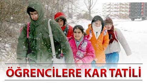 Ardahan'da Okullara 2 Gün Kar Tatili