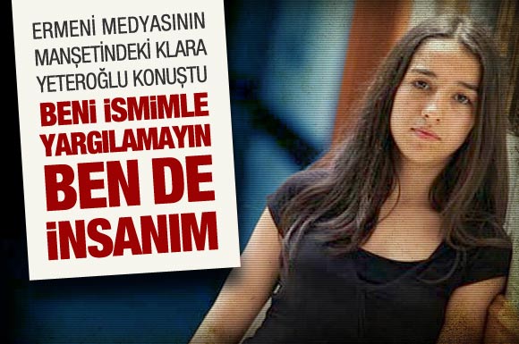 Ben de insanım. Beni ismimle yargılamayın...