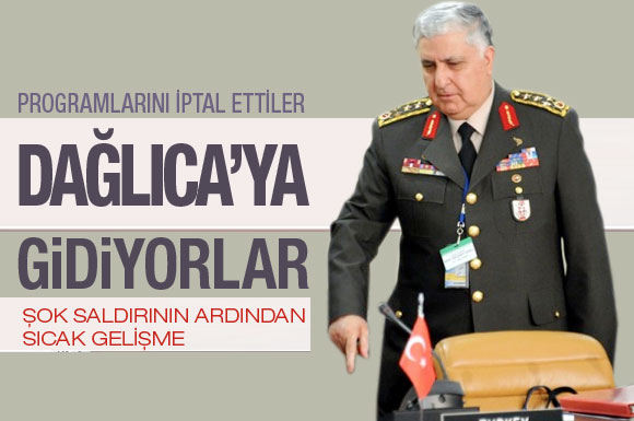 Genelkurmay ve hükümet Dağlıca yolunda