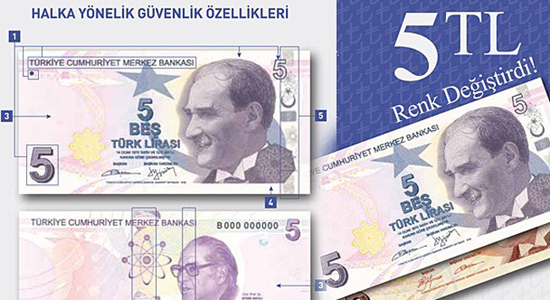 Yeni paralar Pazartesi günü tedavülde