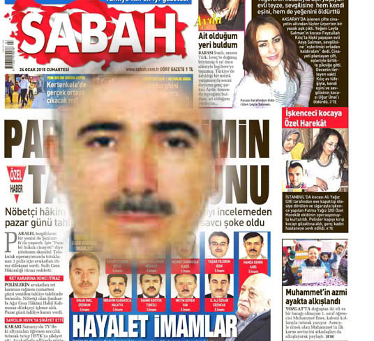 Sabah Gazetesi, Ardahan imamını da açıkladı