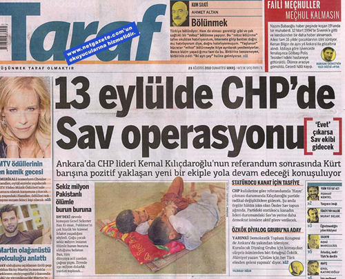 13 Eylül'de CHP'de Sav operasyonu, Ardahan'da içinde mi?