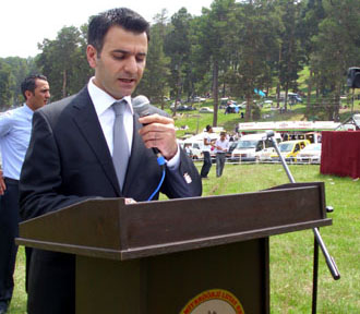 Göle Kaşar Festivalinde alkış alan konuşma
