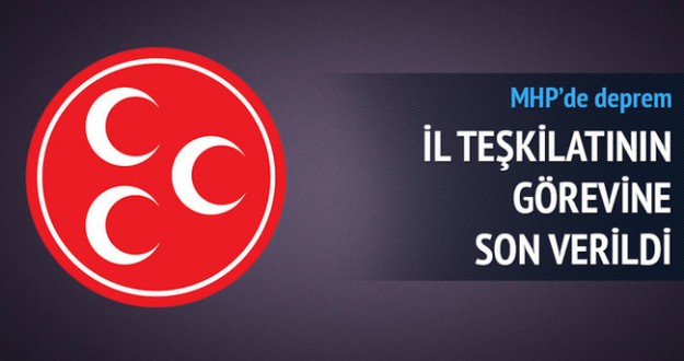MHP Ardahan İl Teşkilatının görevine son verildi