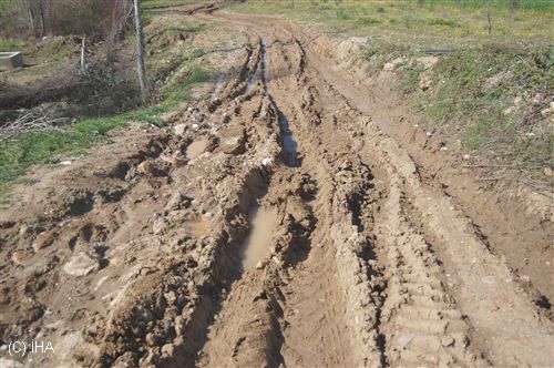 Ardahan'da yol yok araç çooook!