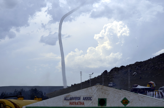 Çıldır Gölü&#039;ndeki Hortum Korkuttu
