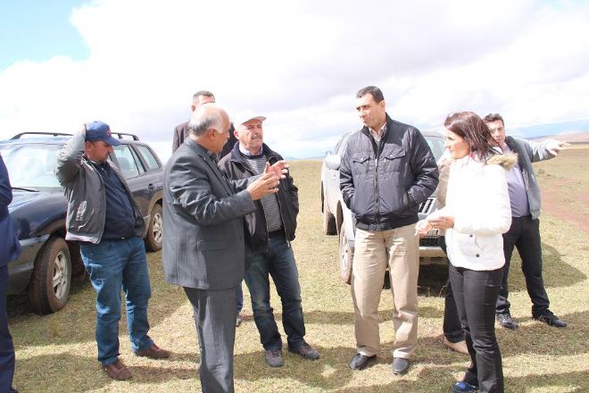 İFAD Heyeti, Çıldır'da incelemelerde bulundu