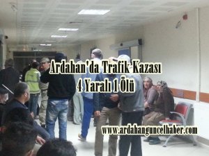 Ardahan'da iki günde iki kaza, 1 ölü 7 yaralı