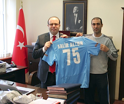 Ardahanlı Badmintoncular'dan Altun'a Ziyaret