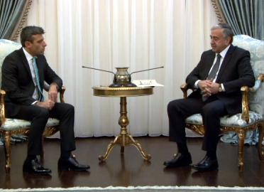 CHP'li Yılmaz, KKTC Cumhurbaşkanı Akıncı'yla görüştü