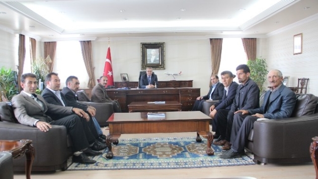 Başkan Vural'dan Vali Deniz'e Ziyaret