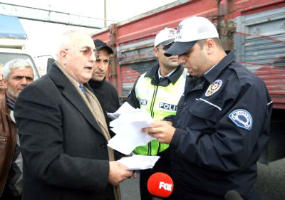 Ensar Öğüt, Köprü'de Polise Yakalandı