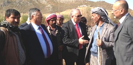 CHP'liler, Beritan Aşiretini dağ başında ziyaret etti