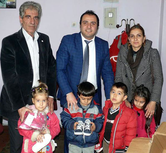 Göle Kızılay Başkanına tebrik ziyaretleri sürüyor