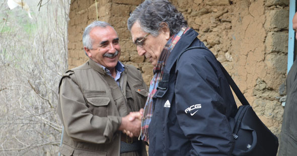 Gazeteci Hasan Cemal Kandil'de Karayılan ile Görüştü