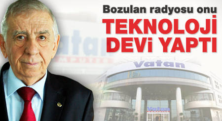 Bozulan radyodan Vatan Bilgisayar çıktı!