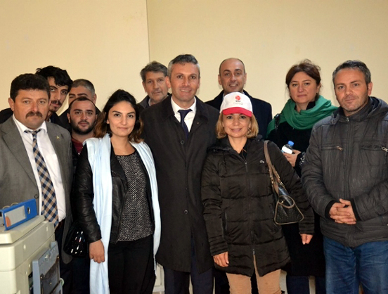 MHP adayları  esnaf ziyaretine çıktı