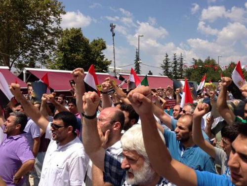 Mısır'daki Katliama üm Türkiye'den Tepki