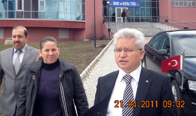Vali Tekmen, Yenişehir'de incelemelerde bulundu