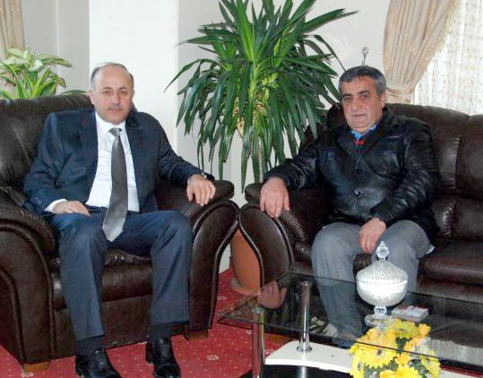 İsmail Kahya, Valiyi esnaf gibi karşıladı!