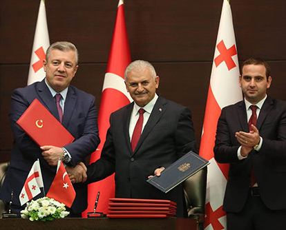 Türkiye ile Gürcistan arasında 6 anlaşma imzalandı