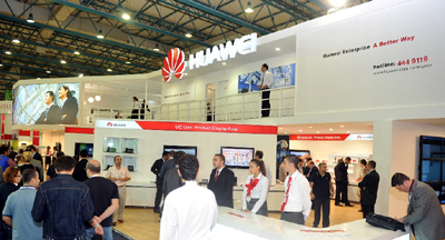 CeBIT&#8217;te Huawei fırtınası esti