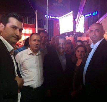 Bakan Arslan ve Vekil Atalay Kızılay ve Beştepede