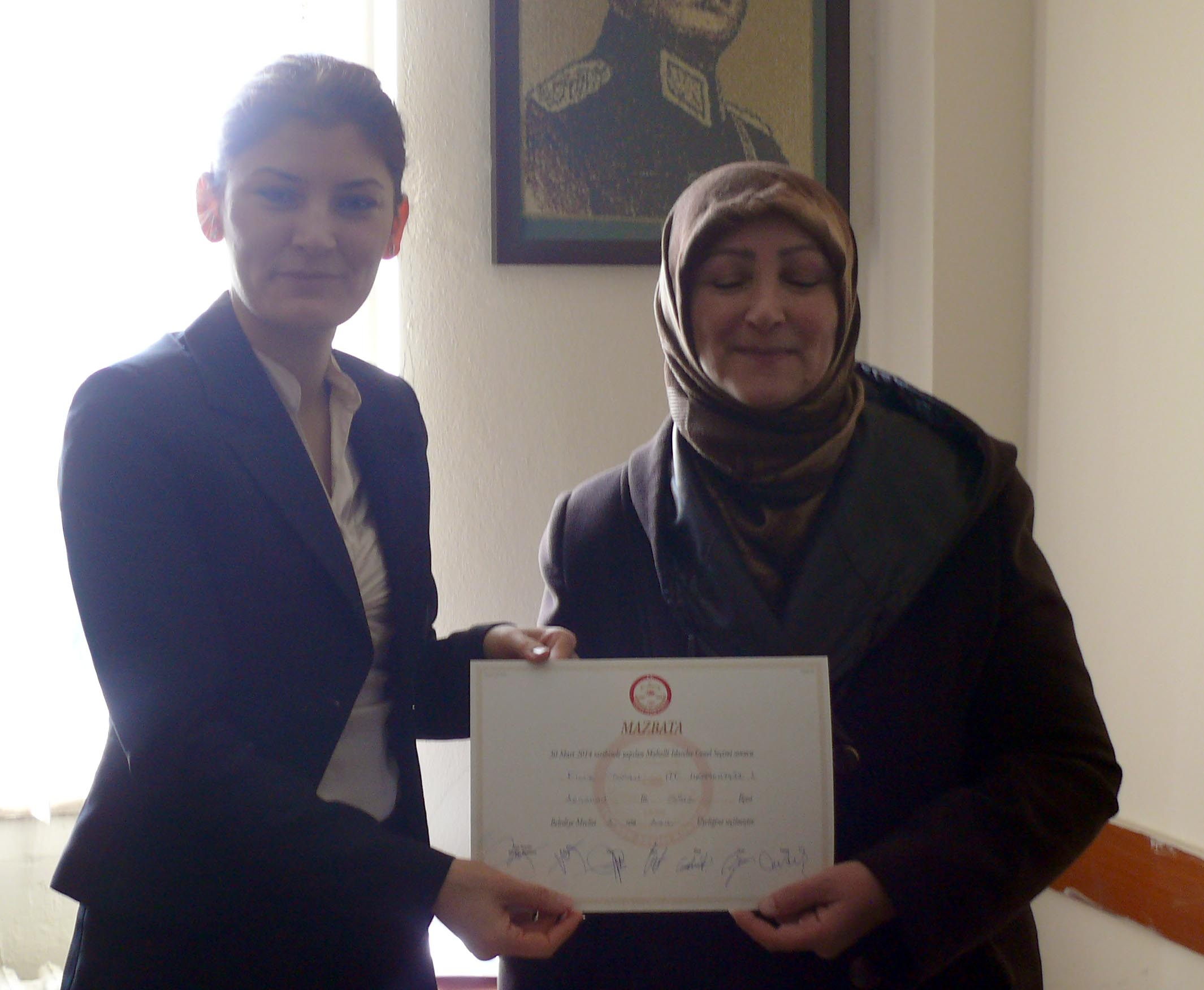Filiz Topçu: Göle'de Kadınlar yönetime katıldı!