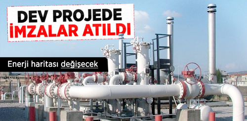 Azerbaycan Doğalgazı için imzalar atıldı