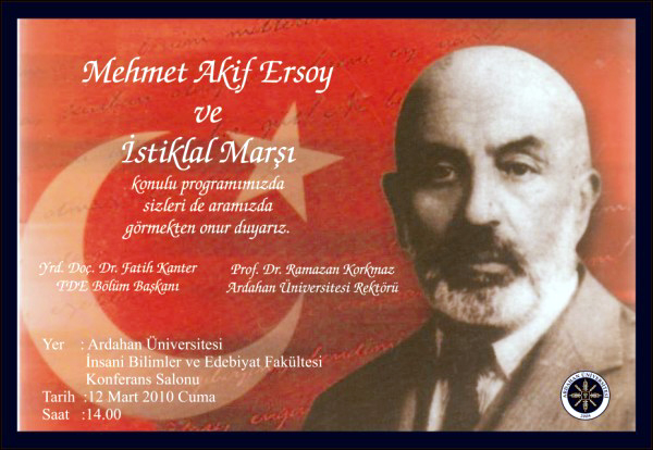 İstiklal Marşı Şairi Mehmet Akif Ersoy anlıyor