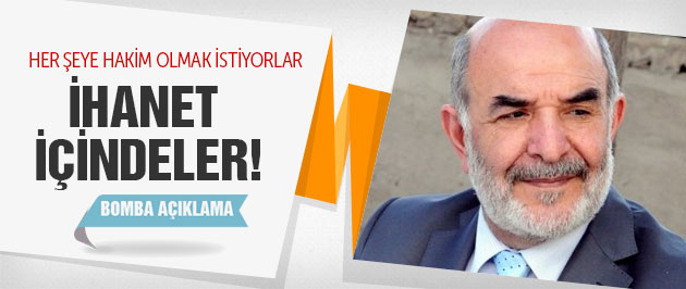 Gazeteci Taşgetiren'e göre Cemaat ihanet içinde