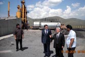 Vali, yeni yardımcısıyla denetime çıktı