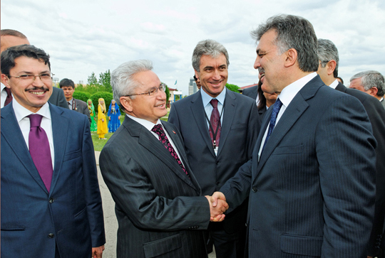 Vali Cumhurbaşkanı ile Kazakistan'da
