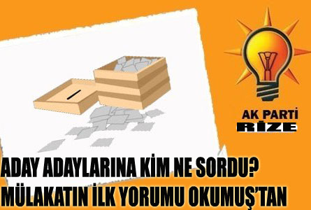 AK Parti Mülakatta Adaylara Ne Sordu?