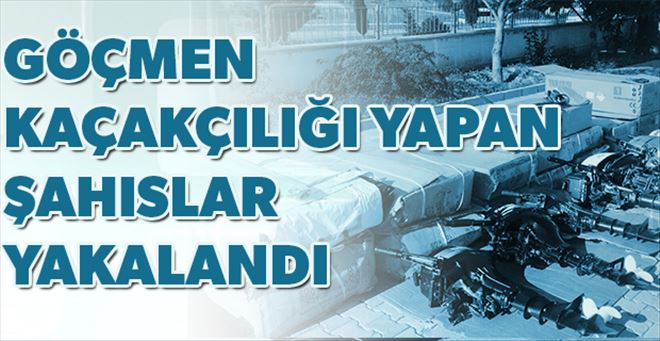 İnsan ve hayvan kaçakçılarına gözaltı