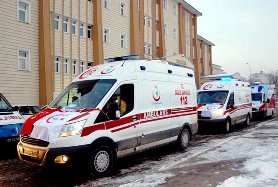 112 Acil Sağlığa Ambülans yetişti!