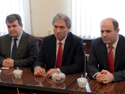 AZERBAYCAN MİLLİ EĞİTİM BAKANINI ZİYARET ETTİ
